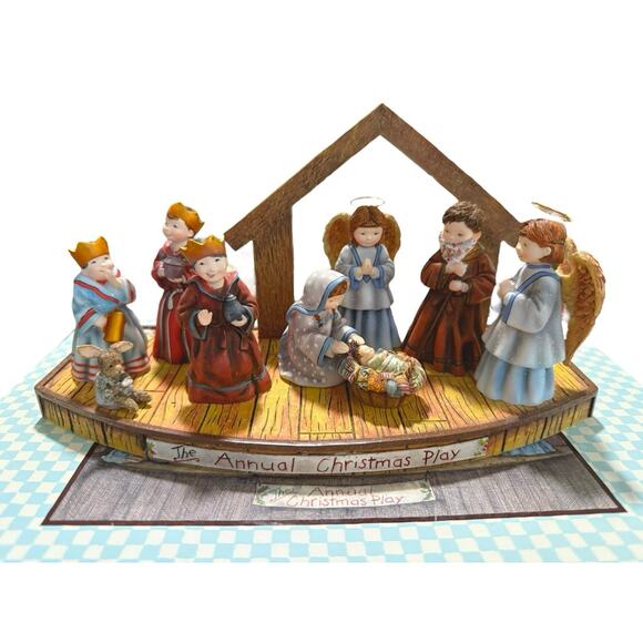 Vtg 1999 The Annual Christmas Play Nativity Special Friends Lang & Wise READ - Picture 1 of 16